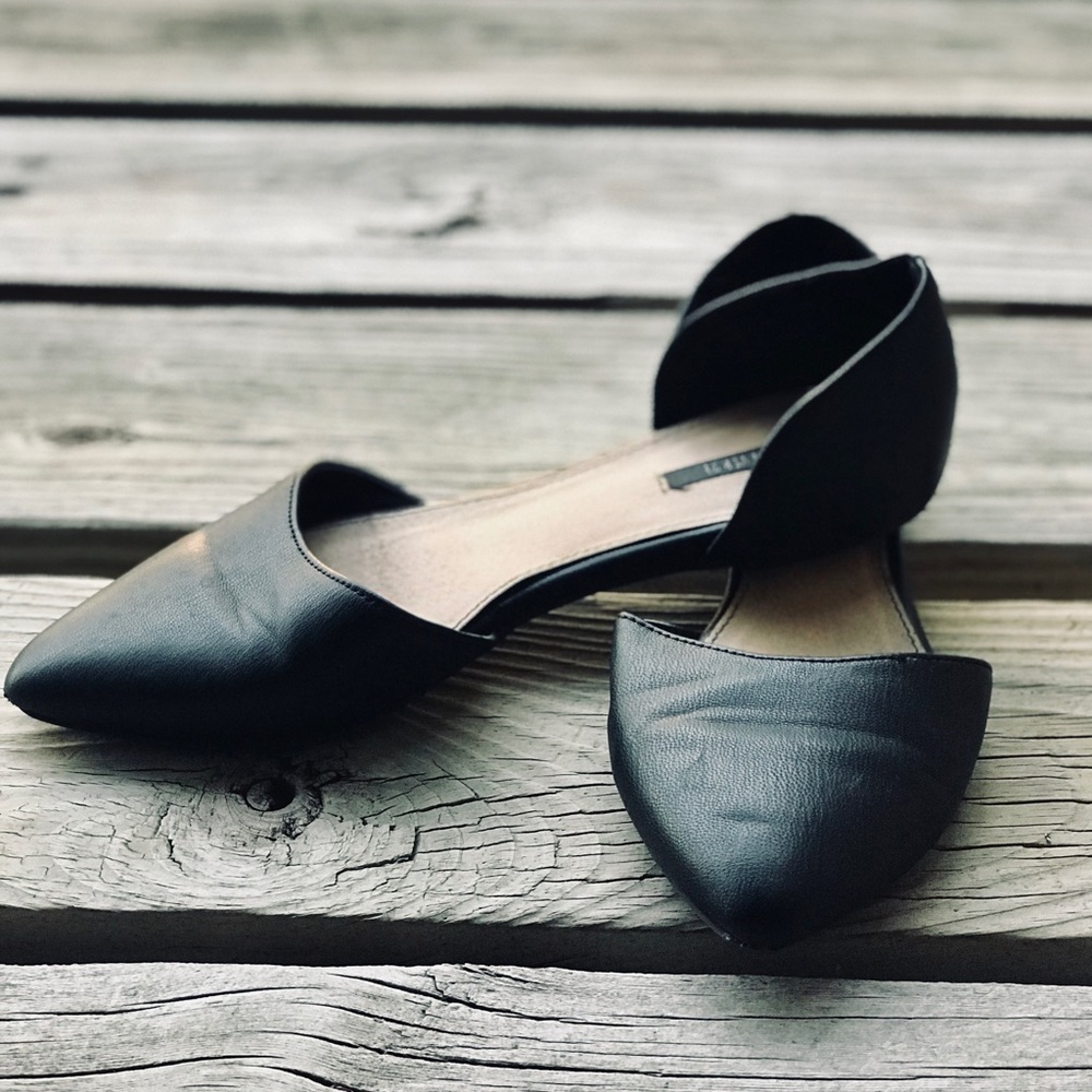 F21 Black Flats